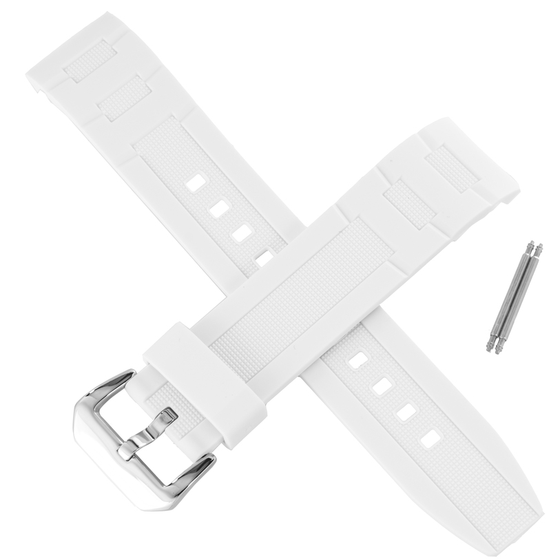 Casio watch strap for white EF-343-7AV 10433945