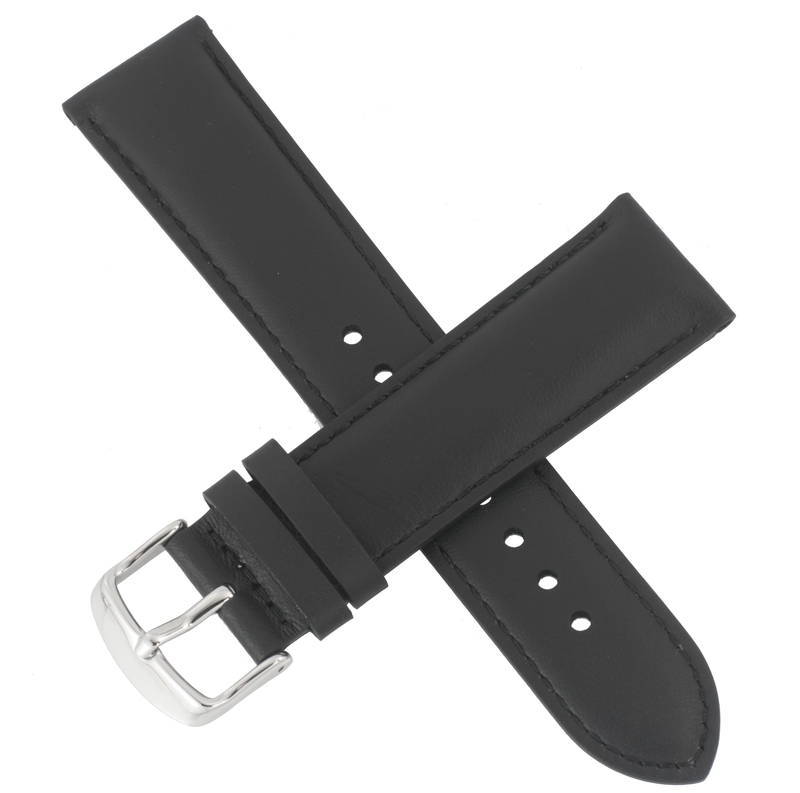 Casio watch strap for black leather EFV-500L-1AV 10527786