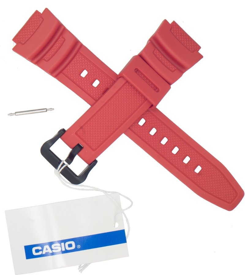 Casio watch strap for red AE-1000W-4AV 10515876