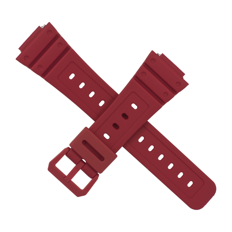Casio watch strap for red GA-2100-4A 10597559