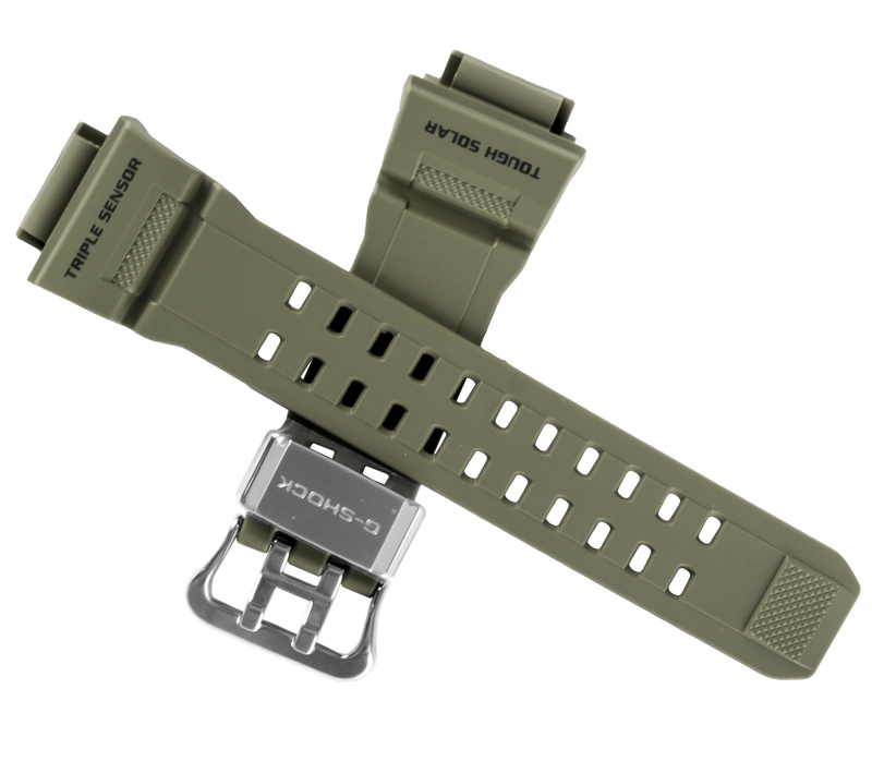 Casio watch strap for green GW-9400-3 10455203