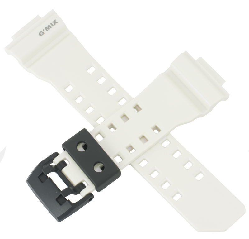 Casio watch strap for white pearl GBA-400-7C 10508123