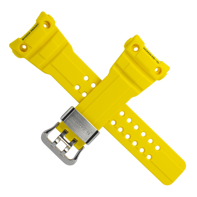 Casio watch strap for yellow GWN-1000H-9A 10476130