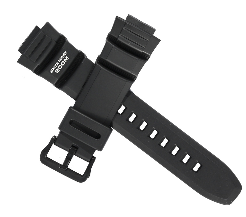 Casio watch strap for black WV-200A-1AV 10302043