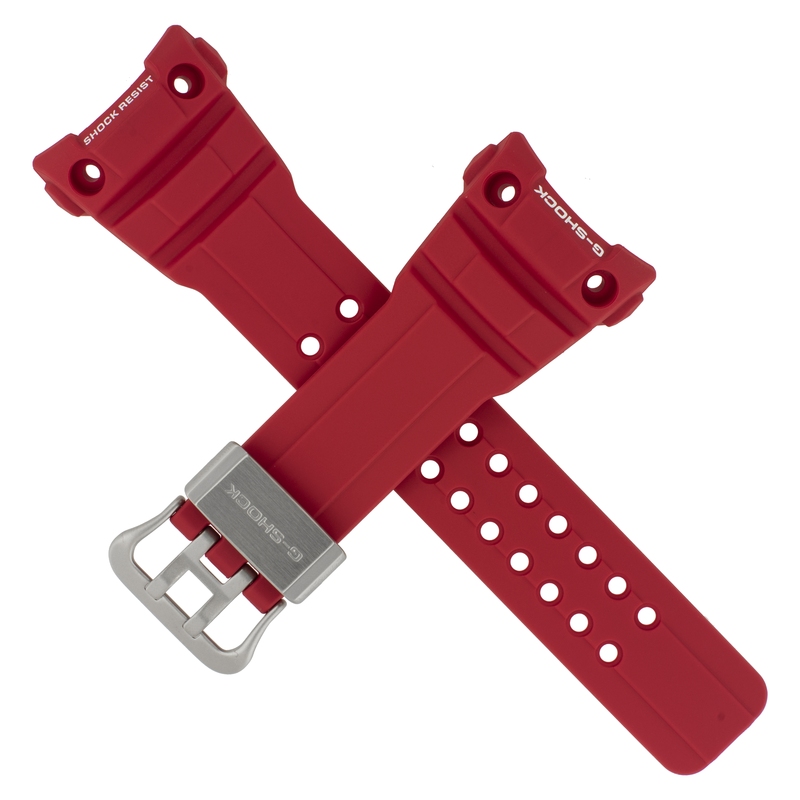 Casio watch strap for red GWN-1000RD-4A 10518724