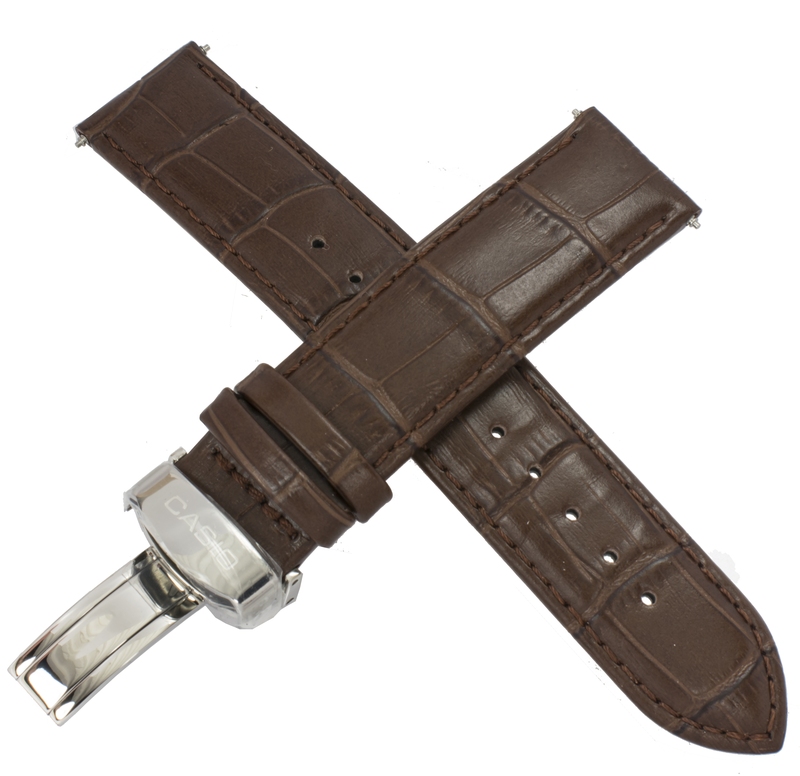 Casio watch strap for brown leather BEM-506L-7AV 10341748