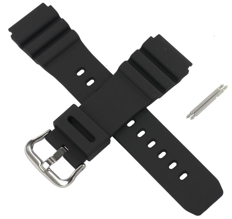 Casio watch strap for black MDV-106-1AV 10391336