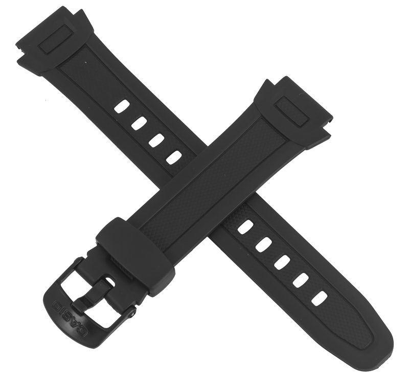 Casio watch strap for black W-756-1AV 10287400