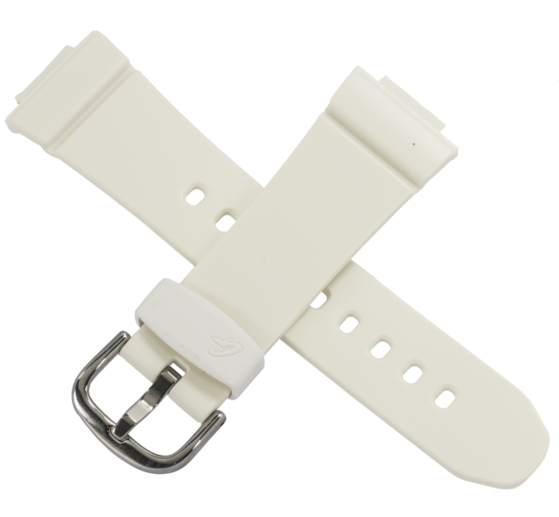 Casio watch strap for white BG-6902-4 10437779