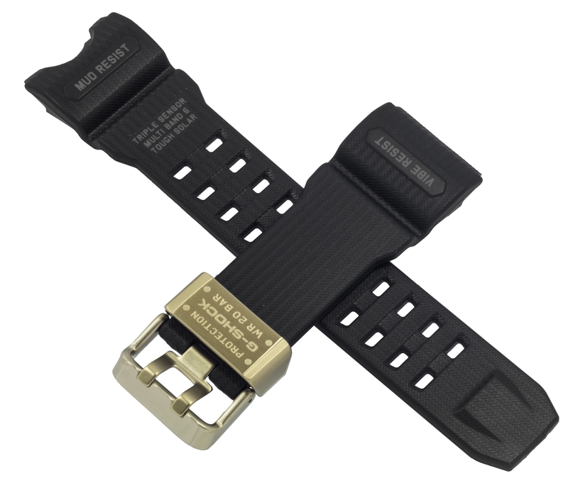 Casio watch strap for black GWG-1000GB-1A 10627143