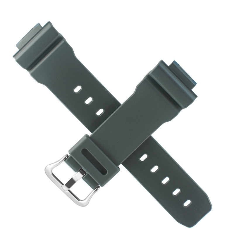 Casio watch strap for dark grey DW-6900LU-8 10563373