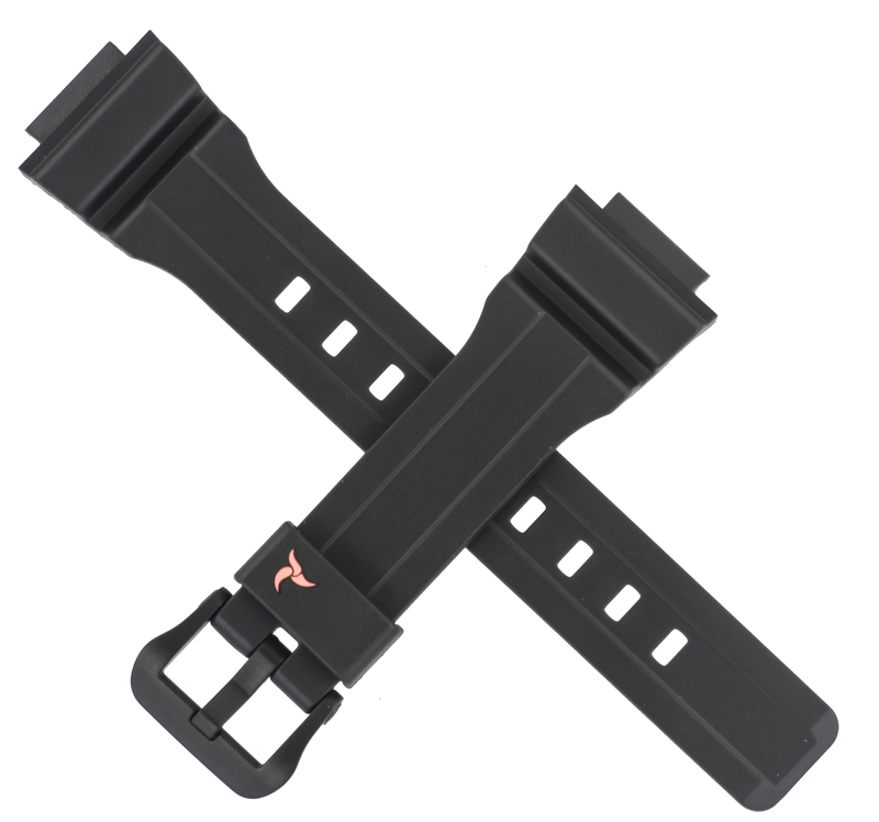 Casio watch strap for black/orange flower STL-S300H-1B 10500874