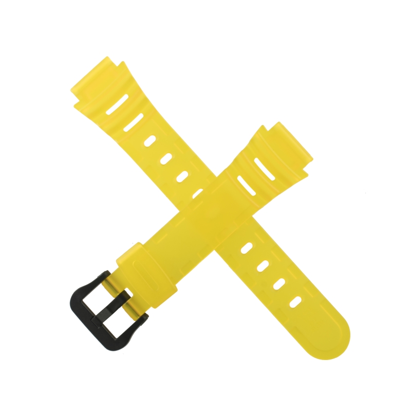 Casio watch strap for translucent yellow LWS-1100H-9AV 10592727