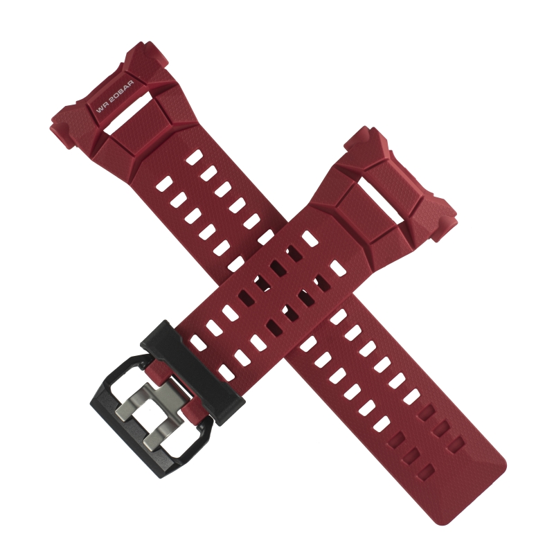 Casio watch strap for red GSW-H1000C-1A4 10616811