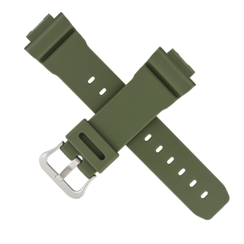 Casio watch strap for green DW-5600M-3 10512601