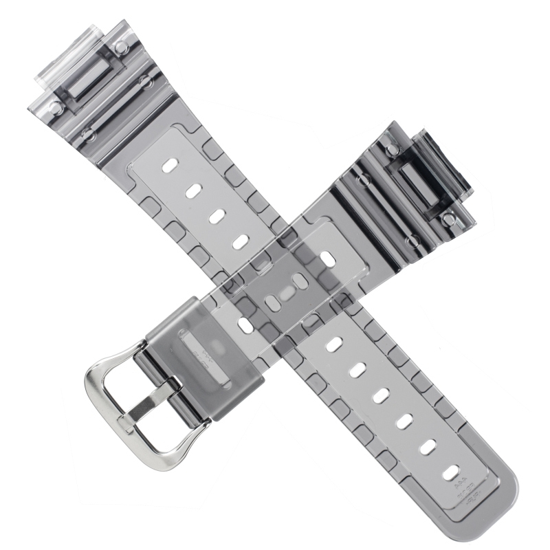 Translucent black strap for Casio DW-5600SK-1 10587152