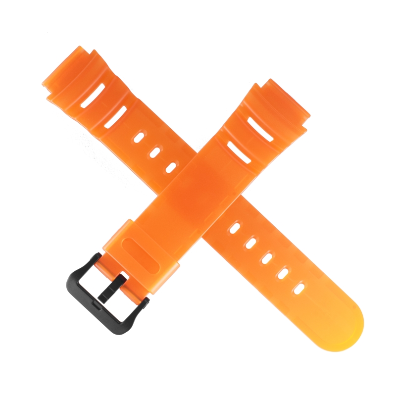 Casio watch strap for translucent orange WS-1100H-4AV  10592730