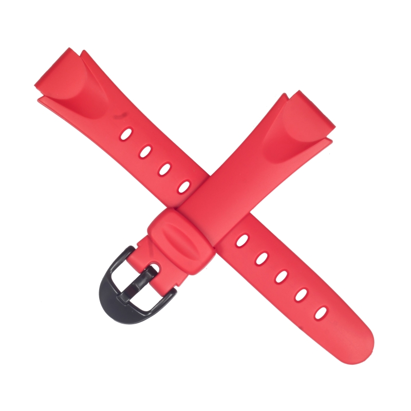 Casio watch strap for red LW-200-4AV 10138382