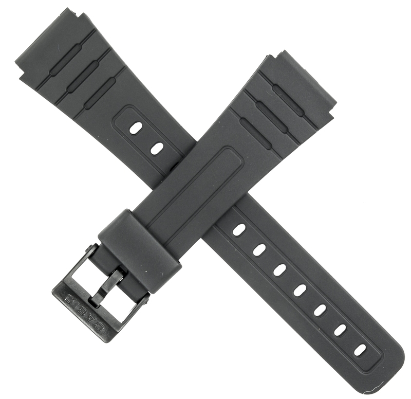 Casio watch strap for black F-105W 71604002