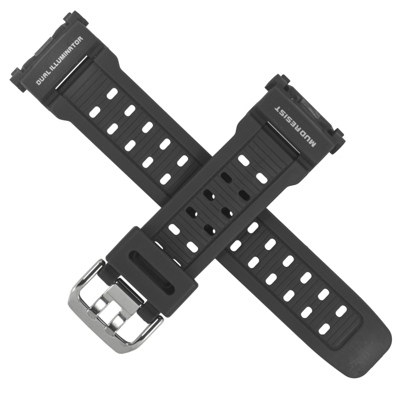 Casio watch strap for dark grey G-9000MX-8D 10318153