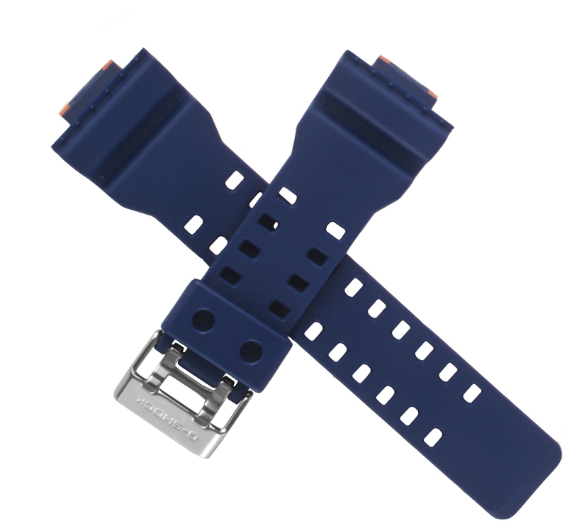 Casio watch strap for blue/orange GA-100L-2A 10527467