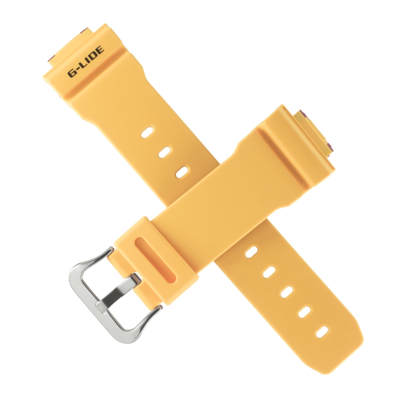 Yellow/red strap for Casio GLS-6900-9 10532479