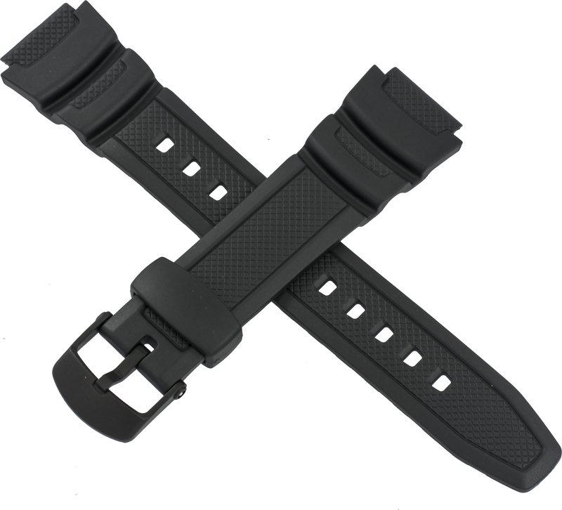 Casio watch strap for black W-S200H-1AV 10360831