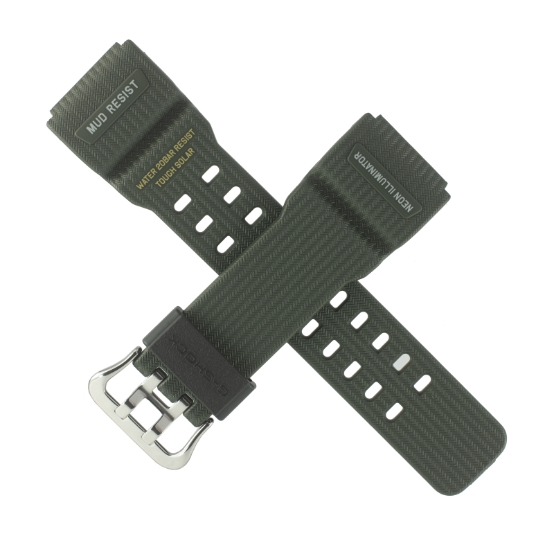 Green strap for Casio GSG-100-1A3 10559698