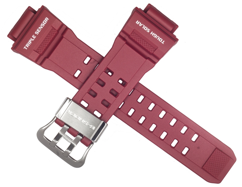 Casio watch strap for red GW-9400RD-4 - Discontinued 10479563