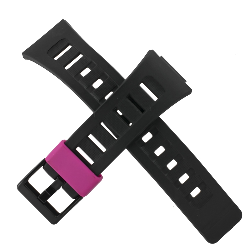 Casio watch strap for black/pink SDB-100-1B 10375927