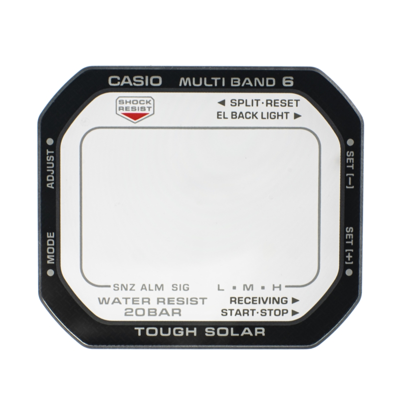Glass for Casio GW-M5610BC-1 10420686