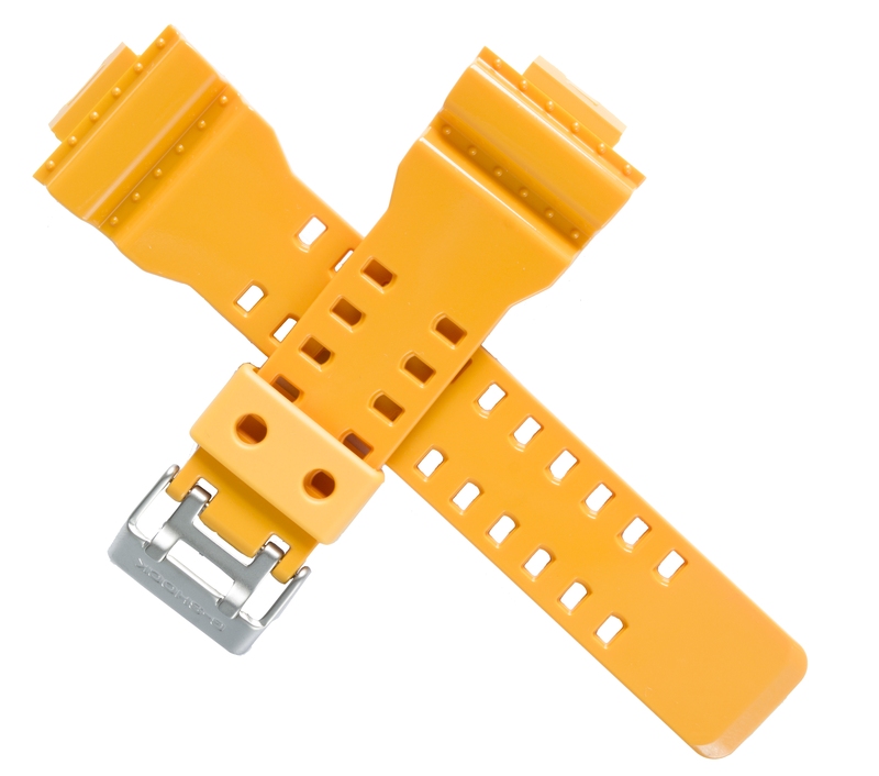 Casio watch strap for yellow GA-100A-9A 10366711