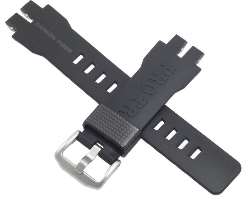 Casio Carbon Fibre watch strap for black PRW-6000Y-1A 10631614
