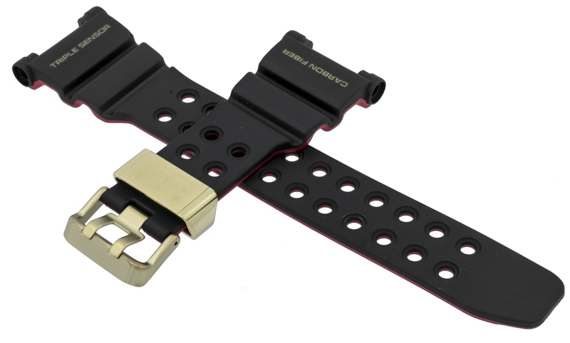 Casio watch strap for black/red GWF-D1035B-1 10557018