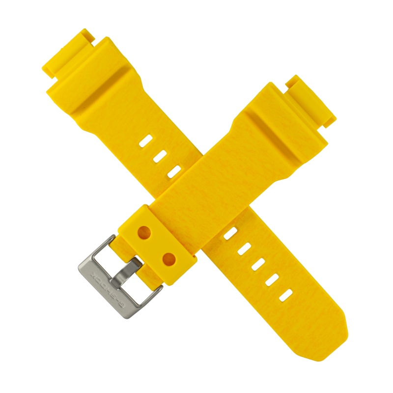 Casio watch strap for yellow GD-X6900HT-9 10491486