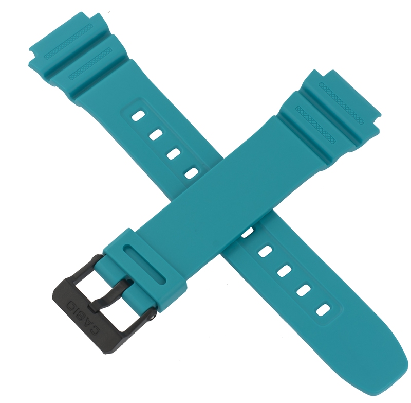 Casio watch strap for turquoise F-108WH-3A2H 10365963