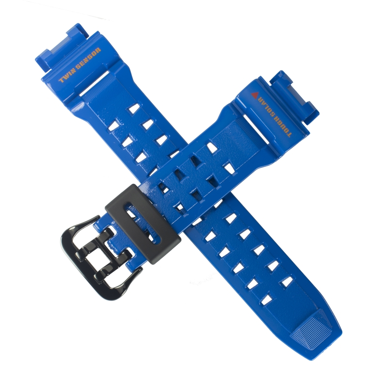 Casio watch strap for blue G-9200BL-2 10349878