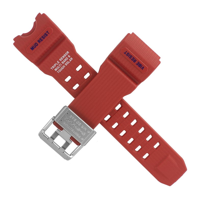 Casio watch strap for red GWG-1000RD-4A 10518722