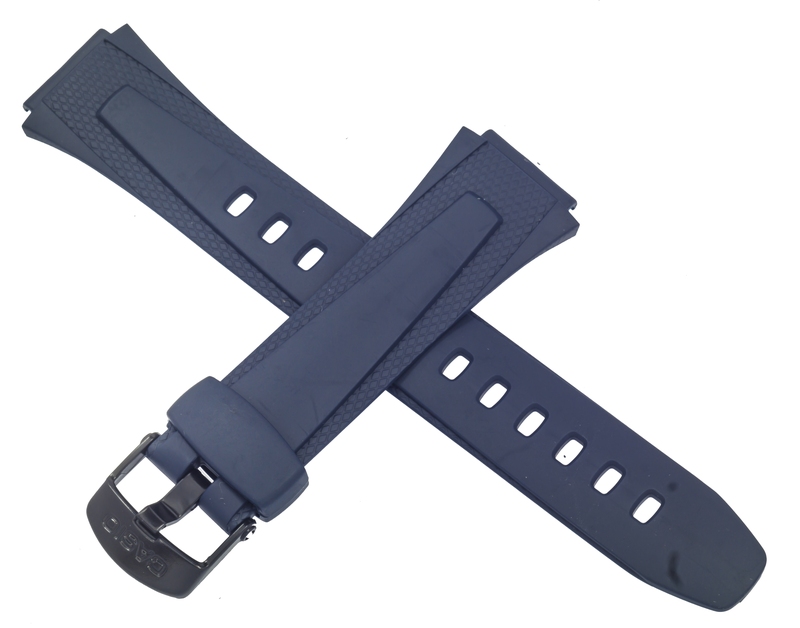 Casio watch strap for dark blue W-753-2AV 10183358