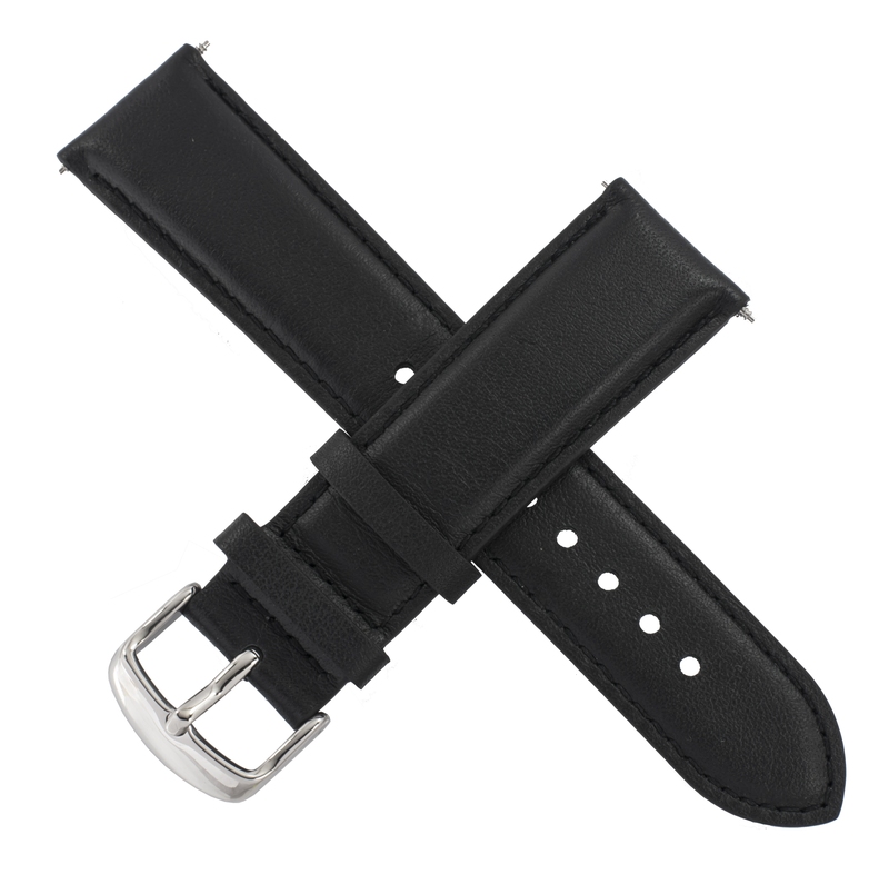 Casio watch strap for black leather EFS-S510L-1AV 10559536