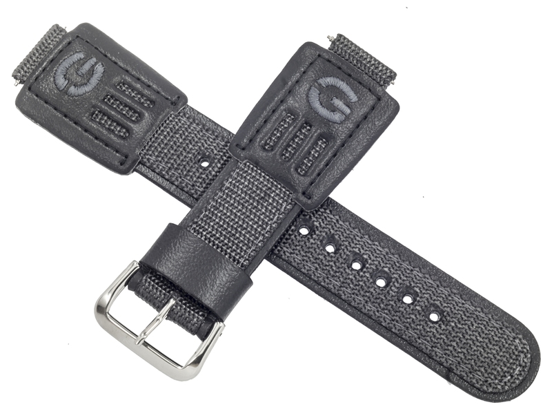 Casio watch strap for black leather DW-003B-1V 71604122