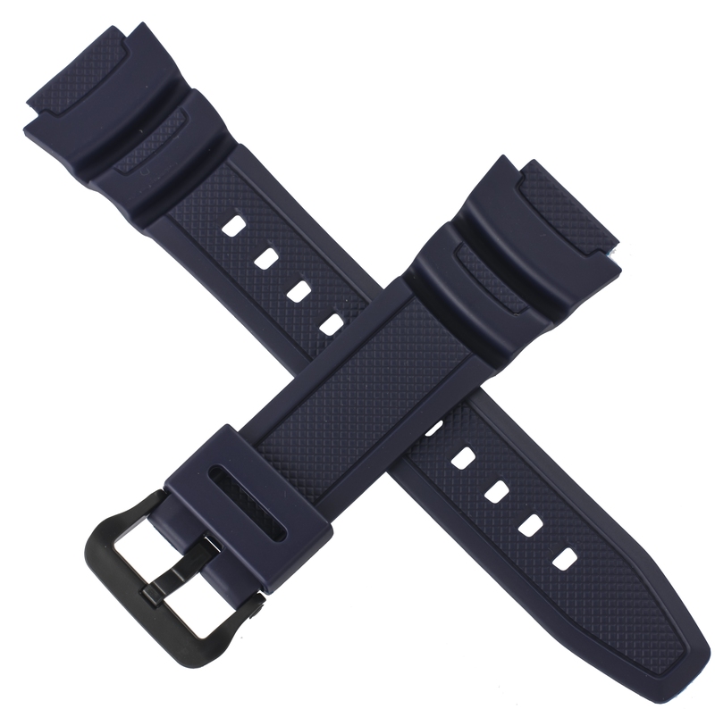 Casio watch strap for dark blue AE-1000W-2AV 10515884