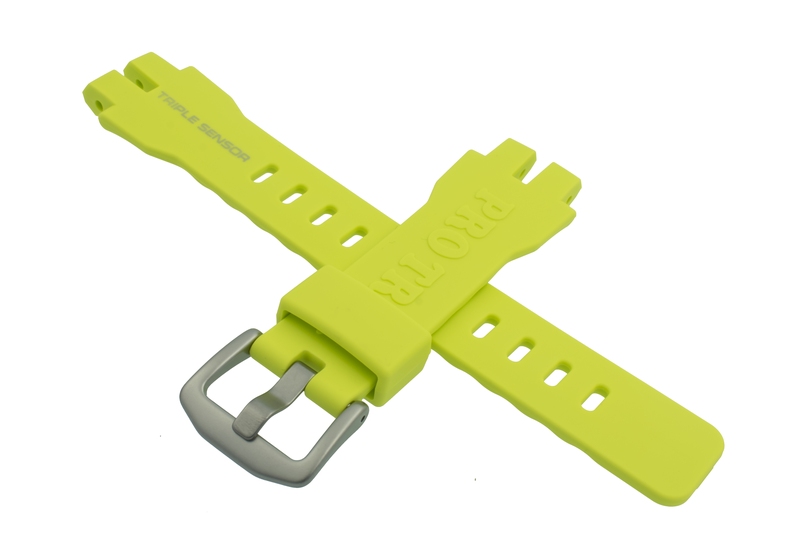 Casio watch strap for yellow PRW-3000-9BV 10470459