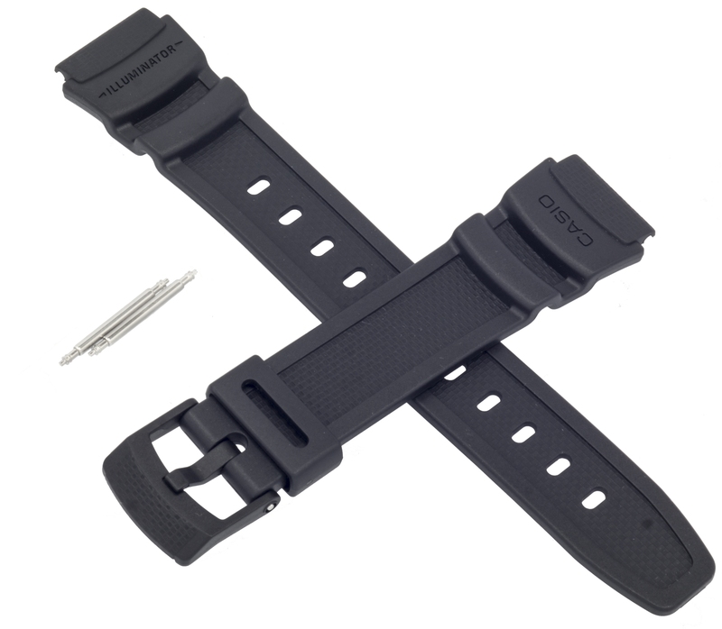 Casio watch strap for black W-93H-1AV 71607653