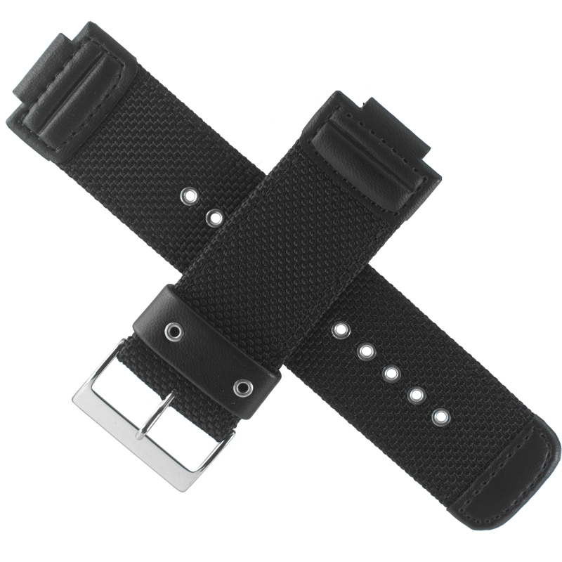 Casio watch strap for black textile G-7900MS-1B 10372541