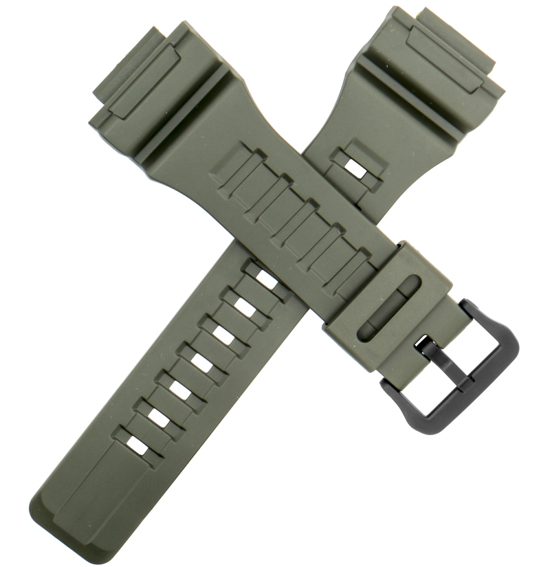 Casio watch strap for dark green AQ-S810W-3AV 10410730