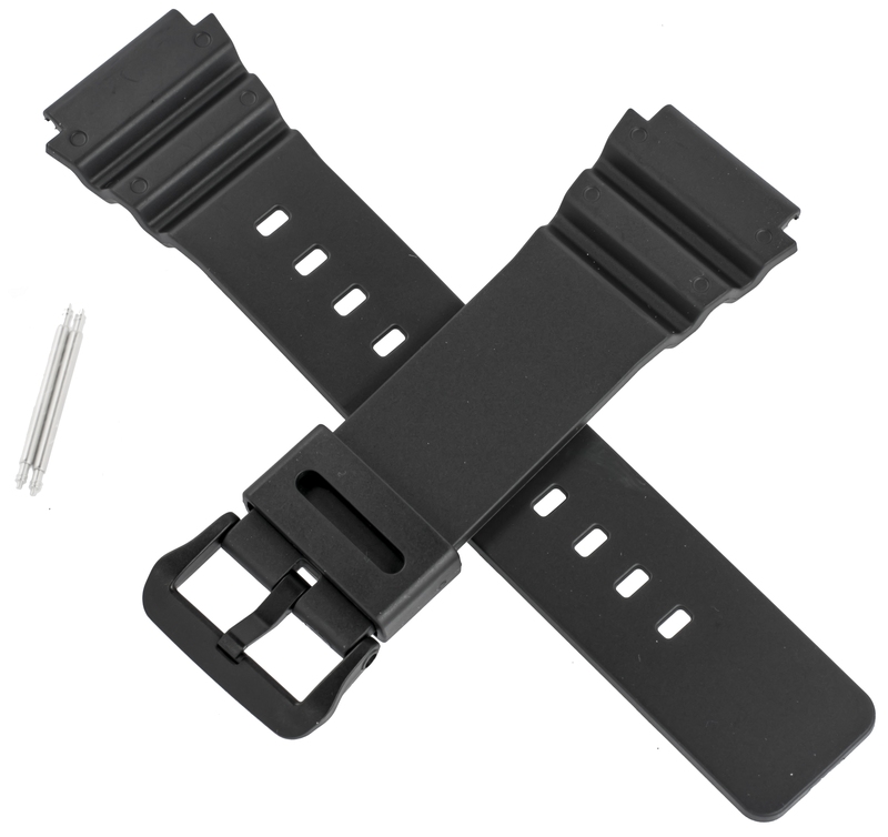 Casio watch strap for black MRW-400H 10548380