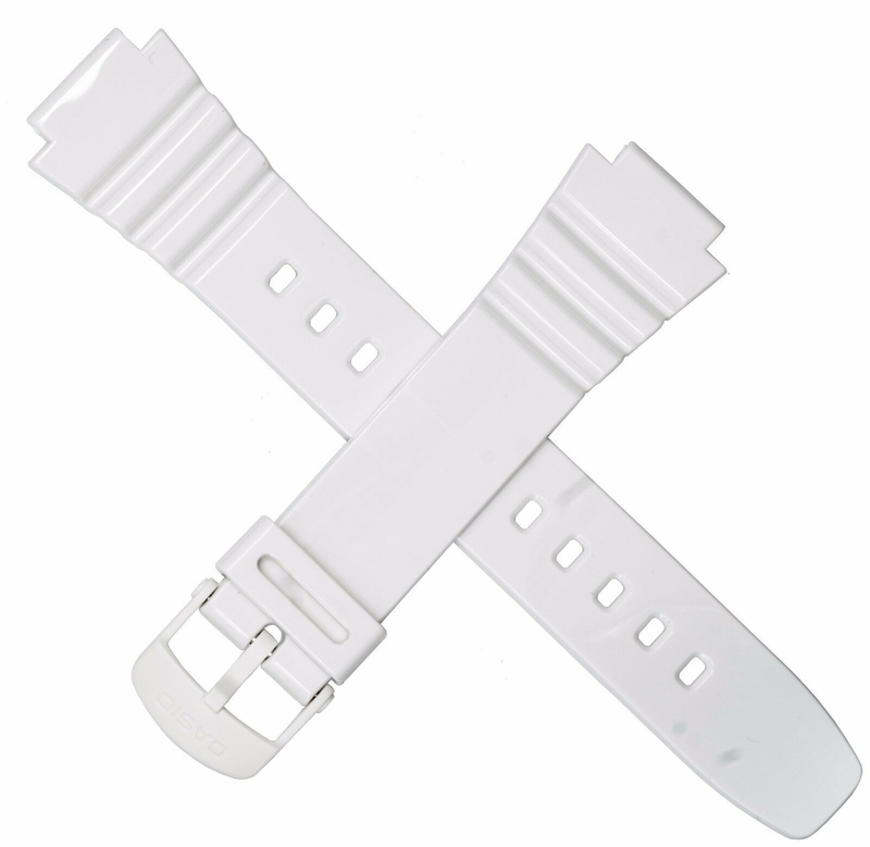 Casio watch strap for white W-214HC-7AV 10409325