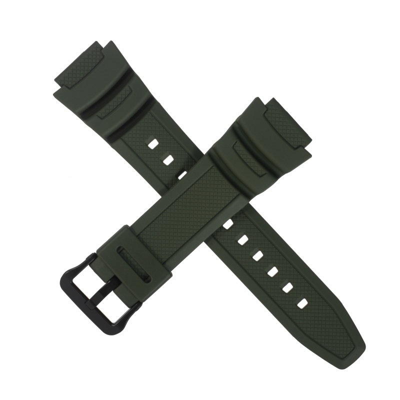 Casio watch strap for dark green AE-1000W-3AV 10515875