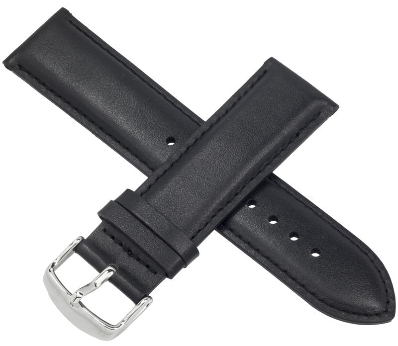 Casio watch strap for black leather EFR-539L-1AV 10473324